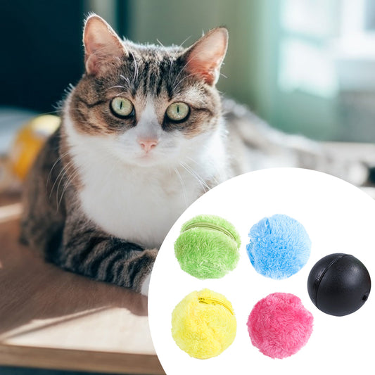 Magic Roller Interactive Cat Toy Ball – Auto-Moving Electric Rolling Ball for Cats and Dogs