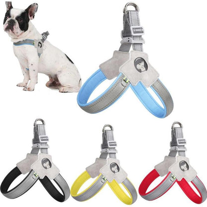No-Pull Dog Harness and Leash Set – Reflective Adjustable Soft Padded Vest for Dogs